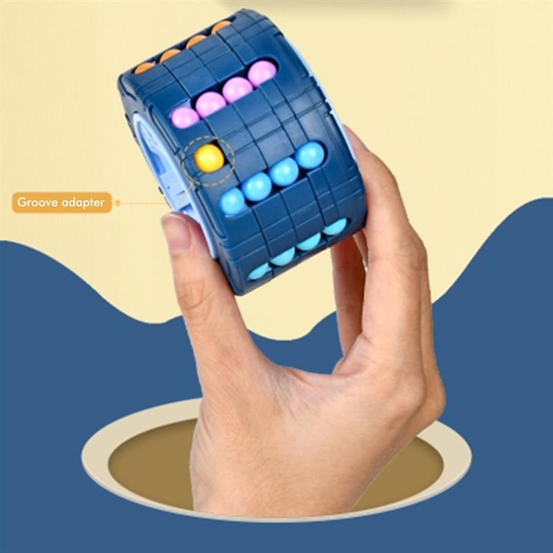 Magical Bean Cylinder Puzzle: 3D Toy for Kids