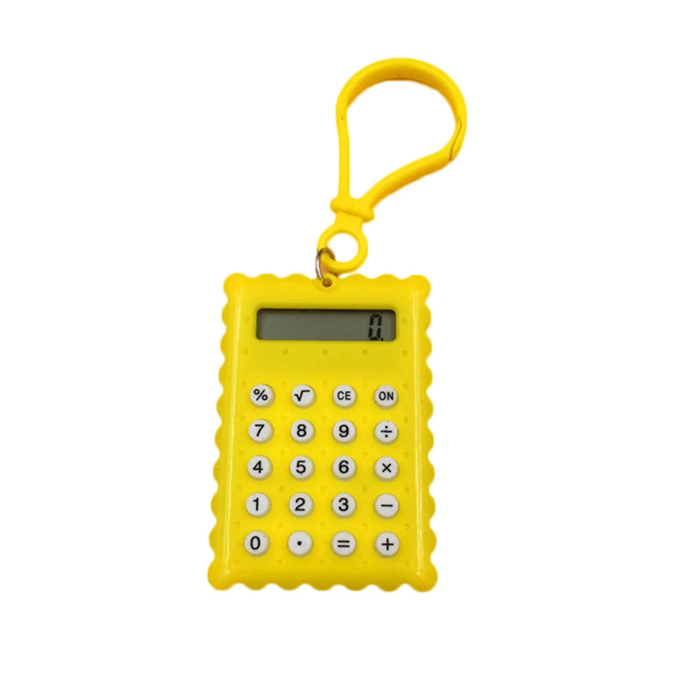 Cookie Shape Mini 8 Digits Electronic Calculator